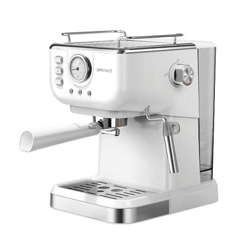 capsule + coffee powder + milk foam 3 in 1 coffee maker. Retro European style, 20Bar extraction mocha / Nestle espresso, 1050W, powder hammer 51mm capsule + coffee powder + milk foam 3 in 1 coffee maker. Retro European style, 20Bar extraction mocha / Nestle espresso, 1050W, powder hammer 51mm