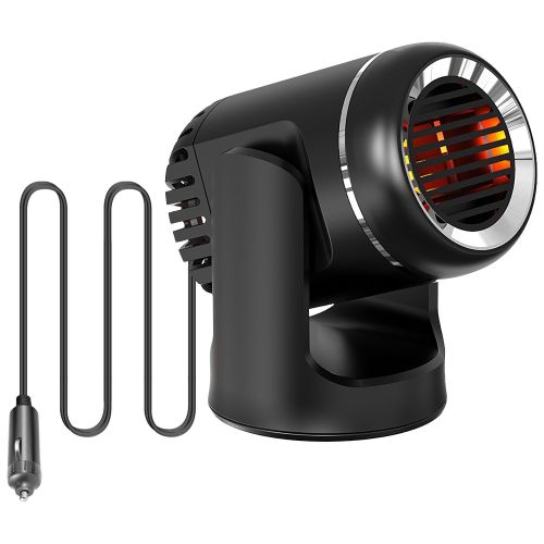 Portable Car Heater 2 In 1 Heating Cooling Fan Rotatable Demister Defroster with 4.92ft Cord Portable Car Heater 2 In 1 Heating Cooling Fan Rotatable Demister Defroster with 4.92ft Cord